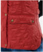 Wray Gilet                                    - DK RED/BROWN