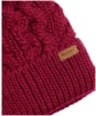 Women's Barbour Penshaw Cable Beanie - MAIDEN PINK