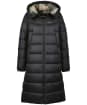 Women's Barbour Buckton Quilted Jacket - Black / Ancient 