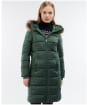 Women's Barbour Rosoman Quilted Jacket - ALCHEMY GREEN