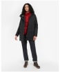 Women's Barbour Winter Beadnell Jacket - Black / Ancient 