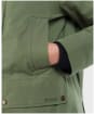 Women's Barbour Winter Beadnell Jacket - Moss Stone / Ancient