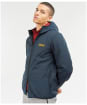 Men’s Barbour International Coldwell Softshell Fleece Jacket - Navy
