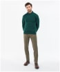 Men's Barbour Tisbury Crew Neck Sweater - Green