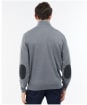 Men's Barbour Loyton Merino Half Zip Sweatshirt - Grey Marl