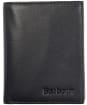 Men’s Barbour Colwell Small Leather Wallet - BLACK/CORDOVAN