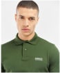 Men's Barbour International International Essential Polo Shirt - Kombu Green