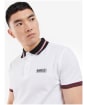 Men’s Barbour International Noble Polo Shirt - White