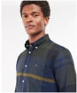Men’s Barbour Dunoon Tailored Shirt - Olive Night