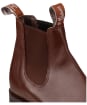 R.M. Williams Dynamic Flex Craftsman Boots - Yearling leather, dynamic flex sole - H (Wide) Fit - Dark Tan