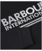 Girl's Barbour International Girls Kiara Overlayer - Black
