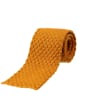 Men's Alan Paine Knitted Wool Tie - Gold