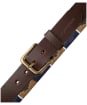 pampeano Leather Polo Belt - COLEGIO