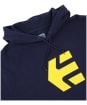 Men’s etnies Classic Icon Hoodie - Navy / Yellow