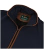Men's Alan Paine Aylsham Fleece Jacket - Navy Herringbone