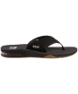 Men’s Reef Fanning Flip Flops - Black Silver