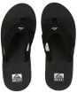 Men’s Reef Fanning Flip Flops - Black Silver