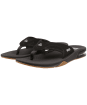 Men’s Reef Fanning Flip Flops - Black Silver