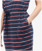 Women's Barbour Marloes Stripe Dress - Navy Stripe 2