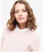 Women's Barbour Hampton Knit Sweater - Soft Pink