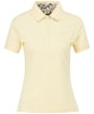 Women's Barbour Portsdown Top - YELLOW/INDIGO TA