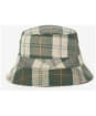 Men's Barbour Tartan Bucket Hat - Ancient