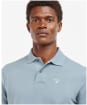 Men's Barbour Sports Polo 215G - Washed Blue