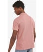 Men's Barbour Sports Polo 215G - Faded Pink