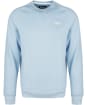 Men's Barbour International Essential Crew Neck Sweat - Powder Blue