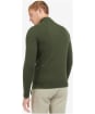 Men’s Barbour International Essential Half Zip Sweater - Forest