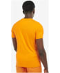 Men's Barbour International Small Logo Tee - Amber