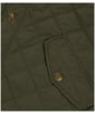 Men's Barbour Shoveler Quilted Jacket - Army Green
