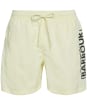 Men's Barbour International Large Logo Swim Shorts - Yellow Haze