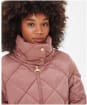 Women's Barbour International Enfield Quilted Jacket - Arabesque