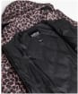 Women's Barbour International Printed Boulevard Quilted Jacket - Jaguar
