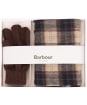 Men’s Barbour Tartan Scarf and Glove Gift Set - Autumn Dress