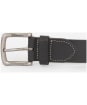 Men’s Barbour Leather Belt & Wallet Gift Set - Black