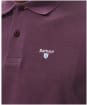 Men's Barbour Tartan Pique Polo Shirt - Fig