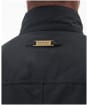 Men's Barbour Ogston Waxed Jacket - Black / Classic Tartan