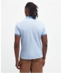 Men's Barbour Sports Polo Mix Shirt - Chambray
