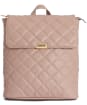 Women's Barbour International Quilted Hoxton Backpack - Camel