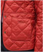 Women's Barbour Deveron Quilted Jacket - Saffron Red
