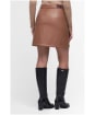 Women's Barbour International Napier Skirt - Camel