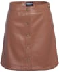 Women's Barbour International Napier Skirt - Camel