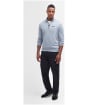Men’s Barbour International Essential Half Zip Sweater - Tradewinds