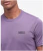 Men's Barbour International Small Logo Tee - Purple Haze