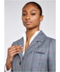 Women's Dubarry Blackthorn Water-Repellent Tweed Coat - Denim Haze