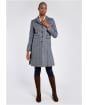 Women's Dubarry Blackthorn Water-Repellent Tweed Coat - Denim Haze