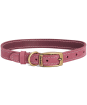 Barbour Leather Dog Collar - Pink