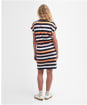 Women's Barbour Marloes Stripe Dress - Navy / Apricot Crush
